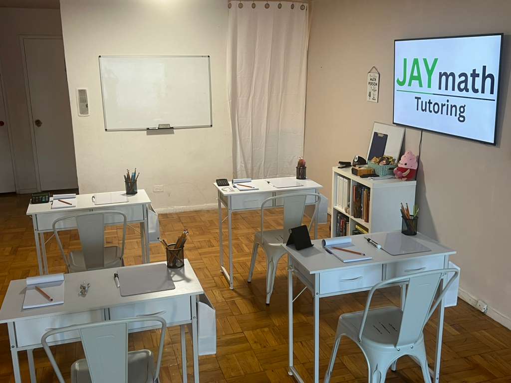 Interior view of JAYmath tutoring space